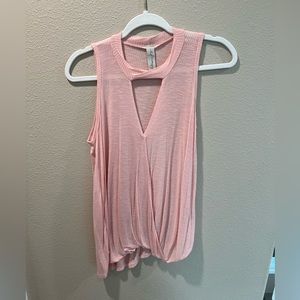 Like new womens choker keyhole top by Alison Joy.